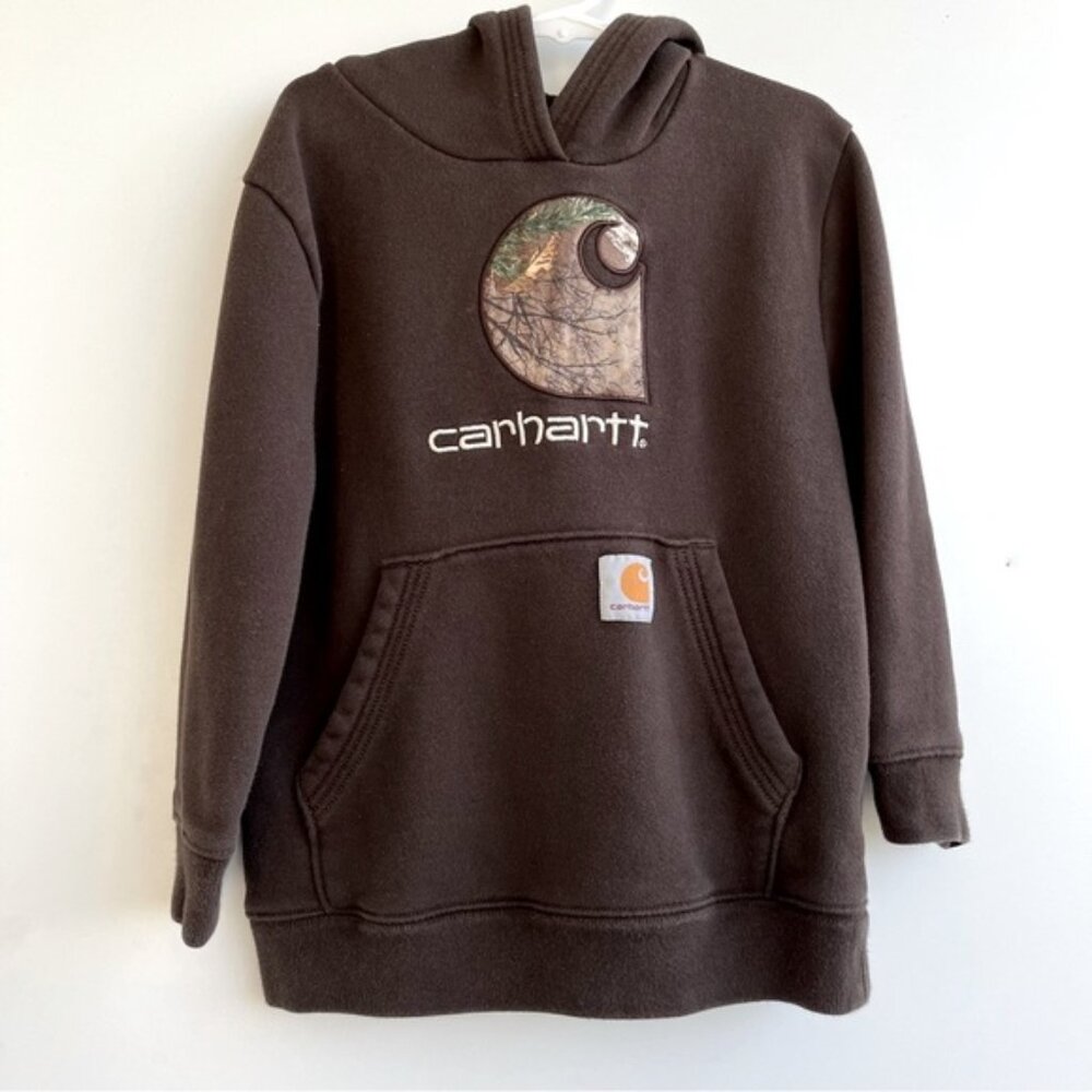 Carhartt Brown Hoodie Size 7